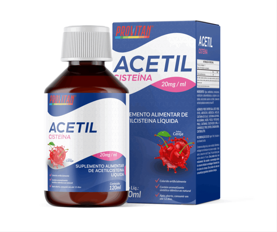 ACETILCISTEÍNA 120ml - 20mg/ml