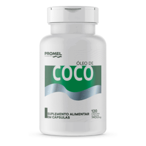 ÓLEO DE COCO 60caps 1450mg e 120caps 1450mg