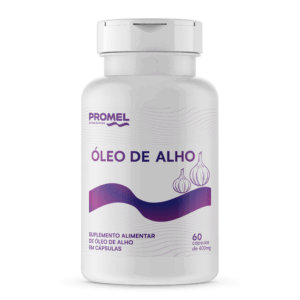 ÓLEO DE ALHO 60caps 400mg e 120caps 400mg
