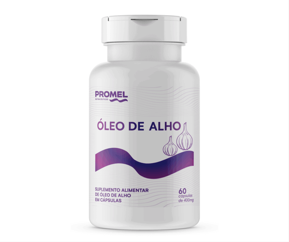 ÓLEO DE ALHO 60caps 400mg e 120caps 400mg