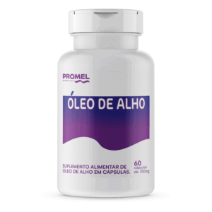 ÓLEO DE ALHO 60caps 750mg e 120caps 750m