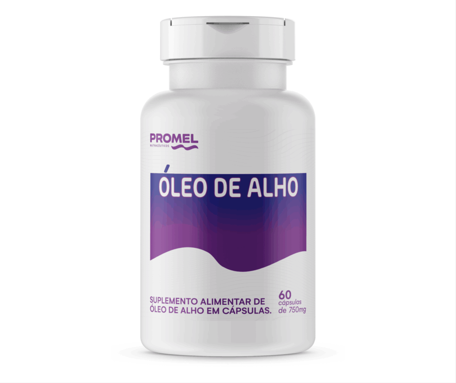 ÓLEO DE ALHO 60caps 750mg e 120caps 750m