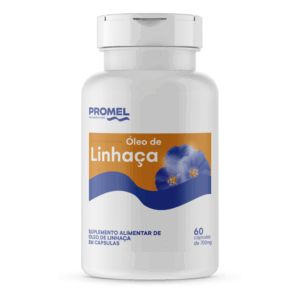ÓLEO DE LINHAÇA 60caps 700mg e 120caps 700mg
