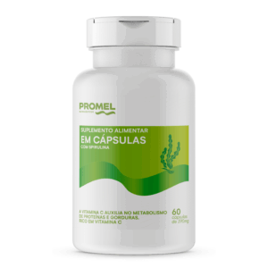 SUPLEMENTO ALIMENTAR EM CÁPSULAS COM SPIRULINA 60caps e 120caps